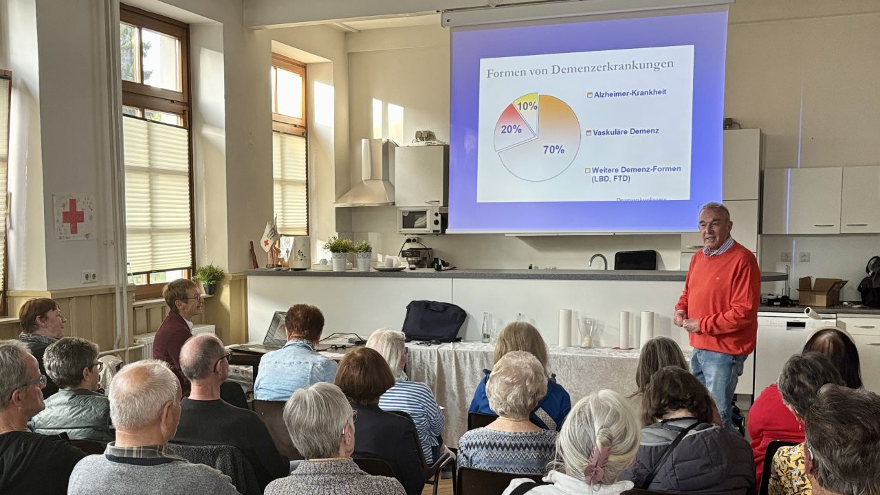 Großer Zuspruch für Vortrag zum Thema Demenzprävention