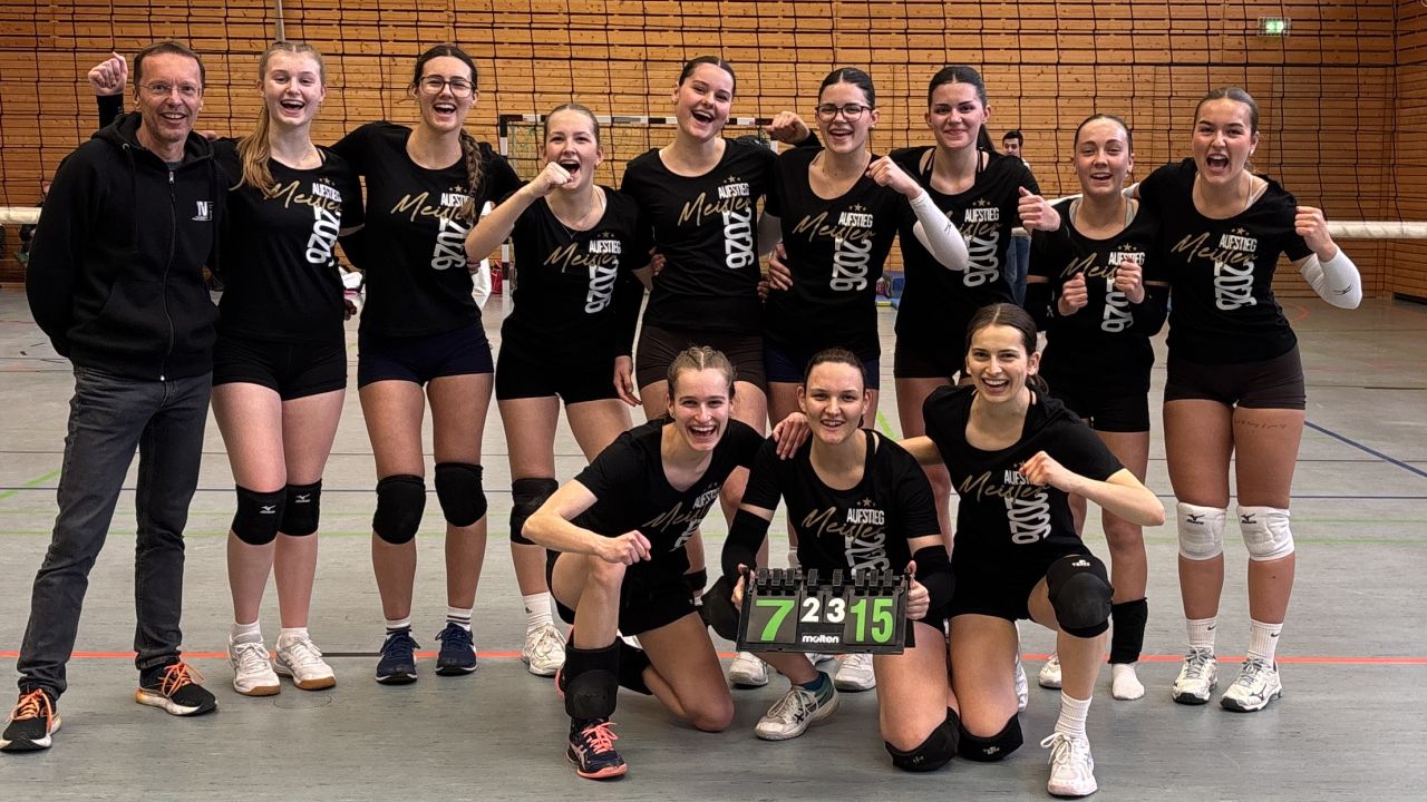 SG Volleys Stutensee Damen 1 – Perfekte Saison und beeindruckende Teamleistung